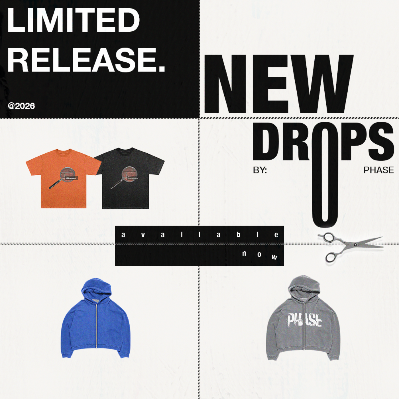 Phase new drops campaign design